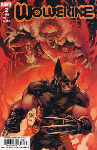 Cover for Wolverine (Marvel, 2020 series) #2