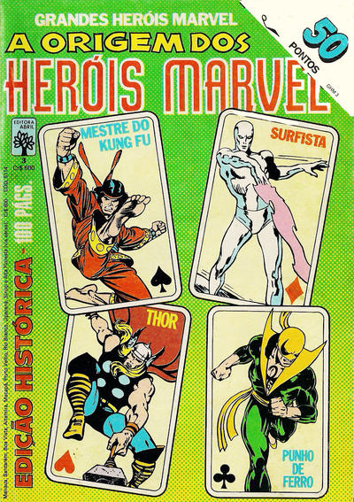Cover for Grandes Heróis Marvel (Editora Abril, 1983 series) #3