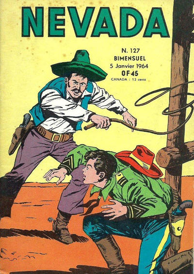 Cover for Nevada (Editions Lug, 1958 series) #127