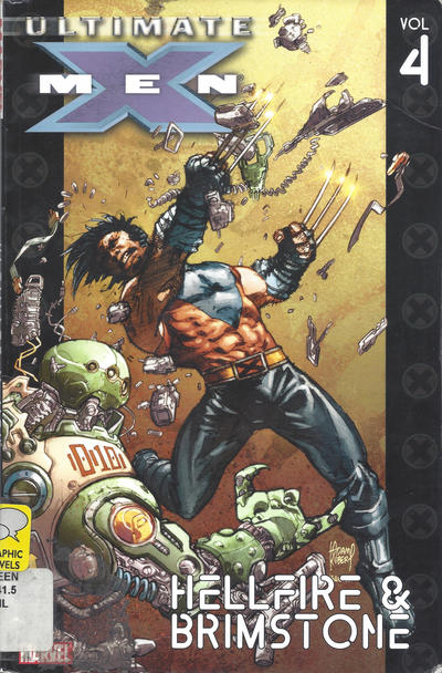 Cover for Ultimate X-Men (Marvel, 2002 series) #4 - Hellfire & Brimstone