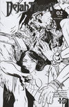 Cover Thumbnail for Dejah Thoris (2019 series) #2 [Incentive Black and White Cover Erica Henderson]