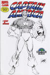 Cover for Captain America (Marvel, 1996 series) #1 [Wizard World Chicago Sketch Variant]