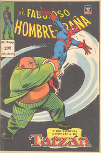 Cover Thumbnail for El Tony Extraordinario Suplemento [El Fabuloso Hombre Araña] (Editorial Columba, 1968 series) #209