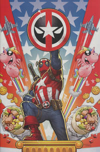 Cover Thumbnail for Captain America (Marvel, 2017 series) #701 [David Nakayama Virgin 'Deadpool']