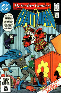 Cover for Detective Comics (DC, 1937 series) #504 [British]