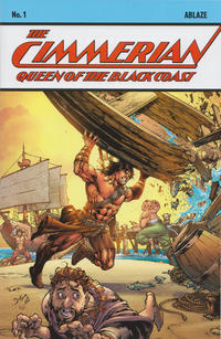 Cover Thumbnail for The Cimmerian: Queen of the Black Coast (Ablaze Publishing, 2020 series) #1 [Cover C: Ed Benes Action Comics Homage]
