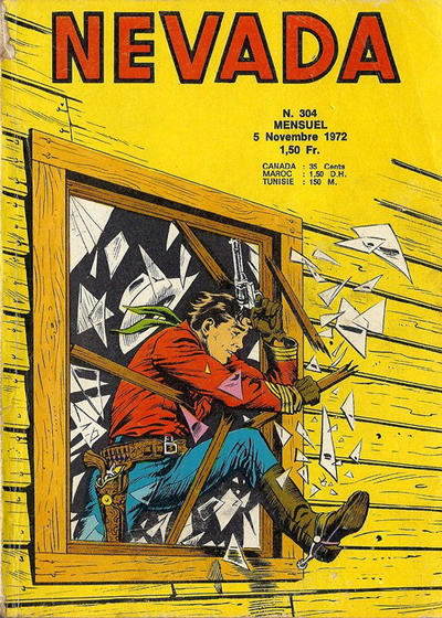 Cover for Nevada (Editions Lug, 1958 series) #304