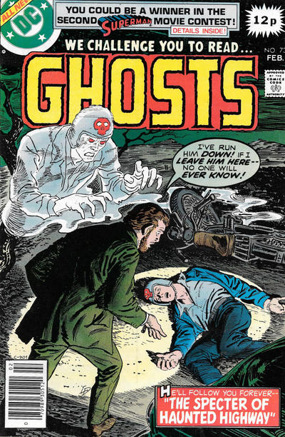 Cover for Ghosts (DC, 1971 series) #73 [British]