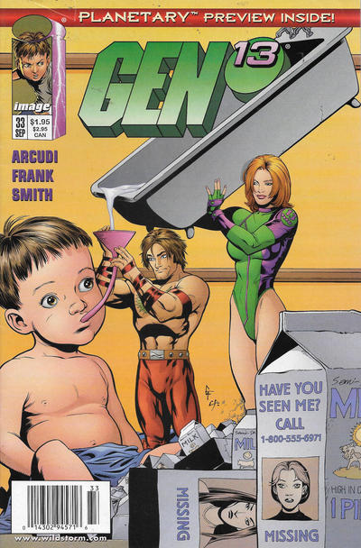 Cover for Gen 13 (Image, 1995 series) #33 [Newsstand]