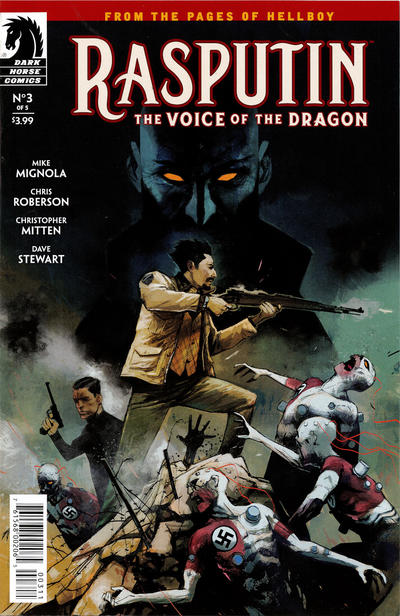 Cover for Rasputin: Voice of the Dragon (Dark Horse, 2017 series) #3