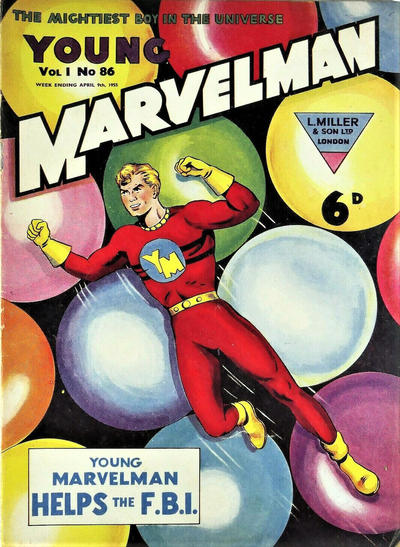 Cover for Young Marvelman (L. Miller & Son, 1954 series) #86