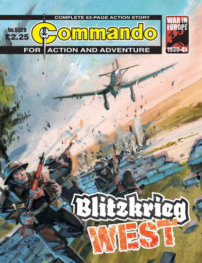 Cover for Commando (D.C. Thomson, 1961 series) #5329