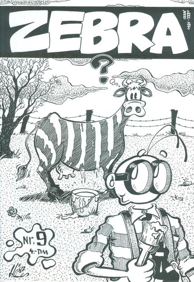 Cover for Zebra (Berres, 1983 series) #9