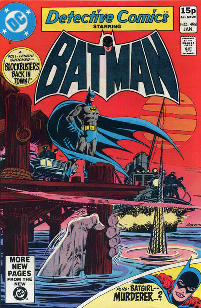 Cover for Detective Comics (DC, 1937 series) #498 [British]