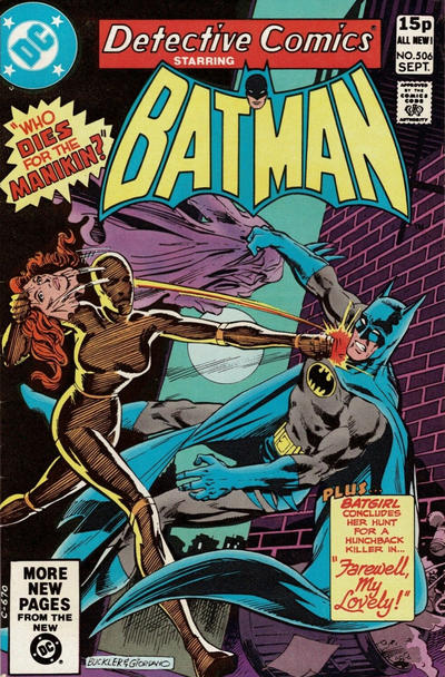 Cover for Detective Comics (DC, 1937 series) #506 [British]