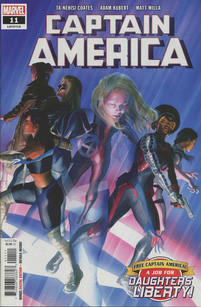 Cover for Captain America (Marvel, 2018 series) #11 (715)