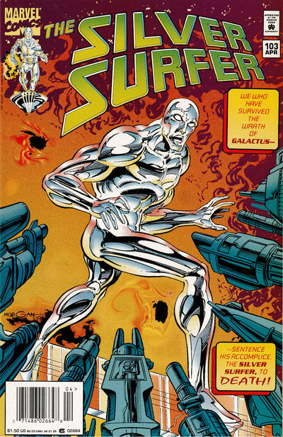 Cover for Silver Surfer (Marvel, 1987 series) #103 [Newsstand]