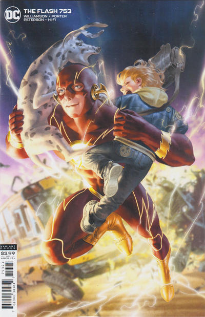 Cover for The Flash (DC, 2016 series) #753 [Junggeun Yoon Variant Cover]