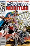 Cover for Strikeforce: Morituri (Marvel, 1986 series) #7 [Newsstand]
