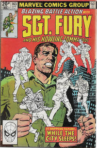 Cover for Sgt. Fury and His Howling Commandos (Marvel, 1974 series) #163 [British]