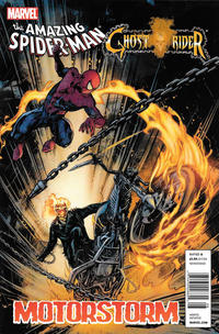 Cover Thumbnail for Amazing Spider-Man/Ghost Rider: Motorstorm (Marvel, 2011 series)  [Newsstand]