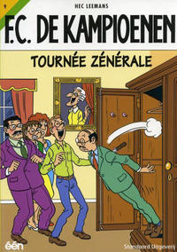 Cover for F.C. De Kampioenen (Standaard Uitgeverij, 1997 series) #9 - Tournée zénérale [Herdruk 2006]