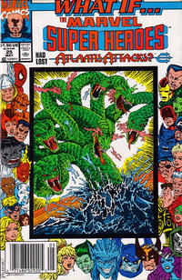 Cover for What If...? (Marvel, 1989 series) #25 [Newsstand]