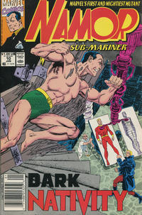 Cover for Namor, the Sub-Mariner (Marvel, 1990 series) #10 [Newsstand]
