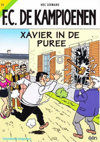 Cover Thumbnail for F.C. De Kampioenen (Standaard Uitgeverij, 1997 series) #11 - Xavier in de puree [Herdruk 2007]