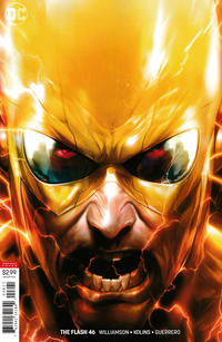 Cover Thumbnail for The Flash (DC, 2016 series) #46 [Francesco Mattina Variant Cover]