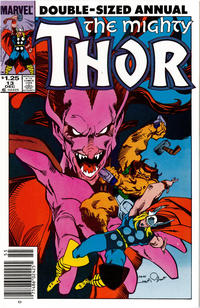 Cover for Thor Annual (Marvel, 1966 series) #13 [Newsstand]