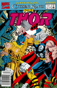 Cover Thumbnail for Thor Annual (Marvel, 1966 series) #17 [Newsstand]