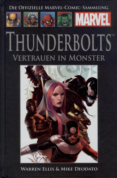 Cover for Die offizielle Marvel-Comic-Sammlung (Hachette [DE], 2013 series) #55 - Thunderbolts: Vertrauen in Monster