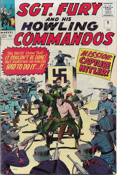 Cover for Sgt. Fury (Marvel, 1963 series) #9 [British]