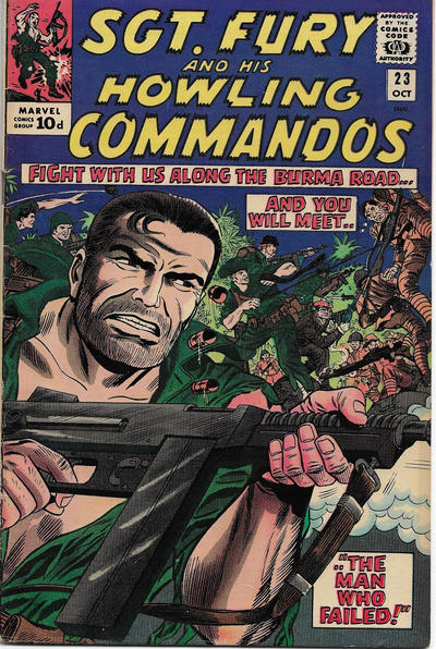 Cover for Sgt. Fury (Marvel, 1963 series) #23 [British]