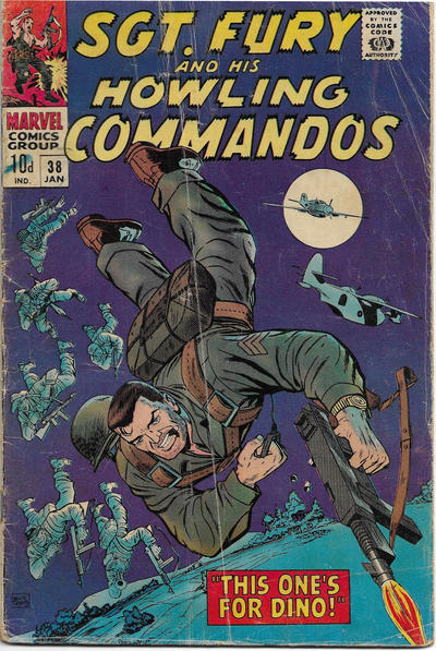 Cover for Sgt. Fury (Marvel, 1963 series) #38 [British]