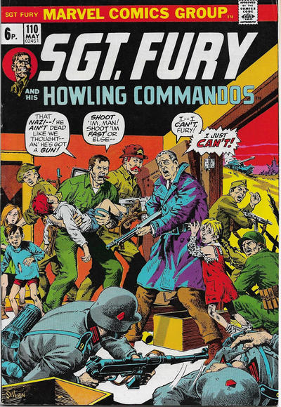 Cover for Sgt. Fury (Marvel, 1963 series) #110 [British]