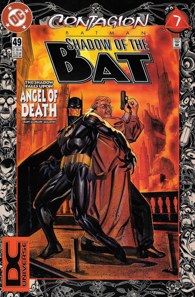 Cover for Batman: Shadow of the Bat (DC, 1992 series) #49 [DC Universe Corner Box]