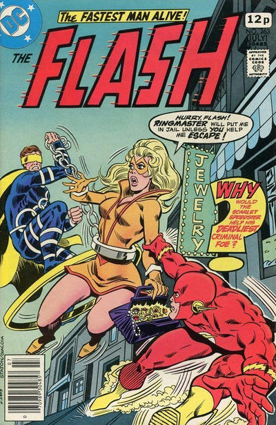 Cover for The Flash (DC, 1959 series) #263 [British]