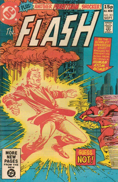 Cover for The Flash (DC, 1959 series) #301 [British]