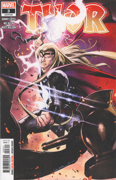 Cover for Thor (Marvel, 2020 series) #3 (729) [Olivier Coipel]