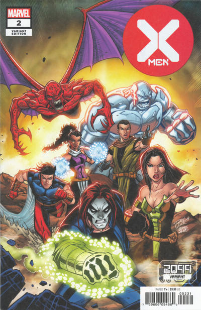 Cover for X-Men (Marvel, 2019 series) #2 [Ron Lim '2099']
