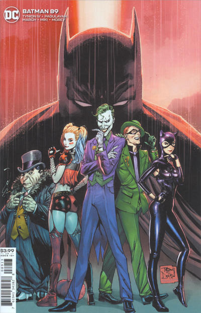 Cover for Batman (DC, 2016 series) #89 [Third Printing]