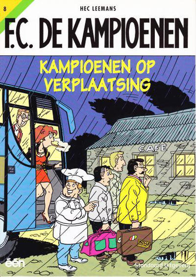 Cover for F.C. De Kampioenen (Standaard Uitgeverij, 1997 series) #8 - Kampioenen op verplaatsing [Herdruk 2006]