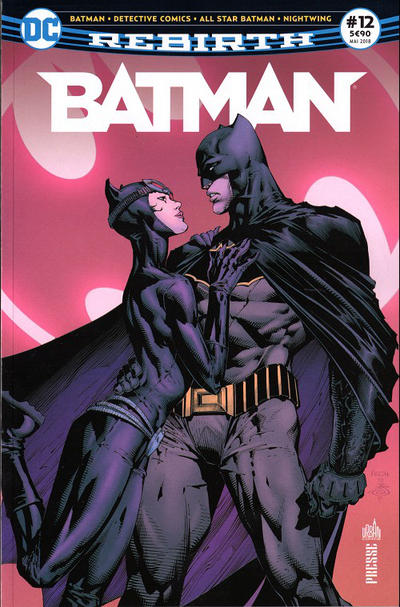 Cover for Batman Rebirth (Urban Comics, 2017 series) #12