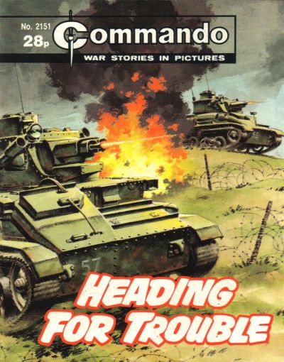 Cover for Commando (D.C. Thomson, 1961 series) #2151