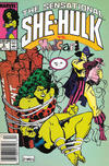 Cover for The Sensational She-Hulk (Marvel, 1989 series) #9 [Newsstand]