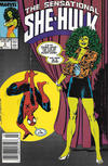 Cover for The Sensational She-Hulk (Marvel, 1989 series) #3 [Newsstand]