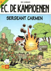 Cover for F.C. De Kampioenen (Standaard Uitgeverij, 1997 series) #25 - Sergeant Carmen [Herdruk 2003]