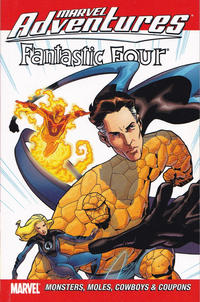 Cover Thumbnail for Marvel Adventures Fantastic Four (Marvel, 2005 series) #8 - Monsters, Moles, Cowboys & Coupons